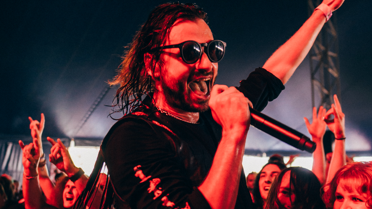 Tom Templar of Green Lung performing live in 2025