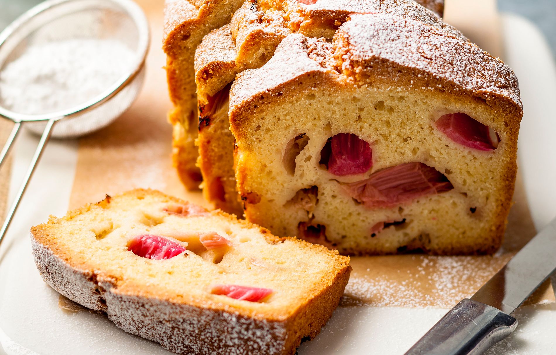 Rhubarb and ginger loaf recipe