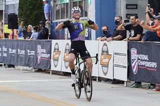 Luke Lamperti wins 2021 USA Cycling Pro Road Race Championship 