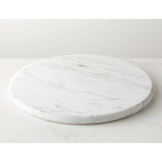 Piero round marble serving platter
