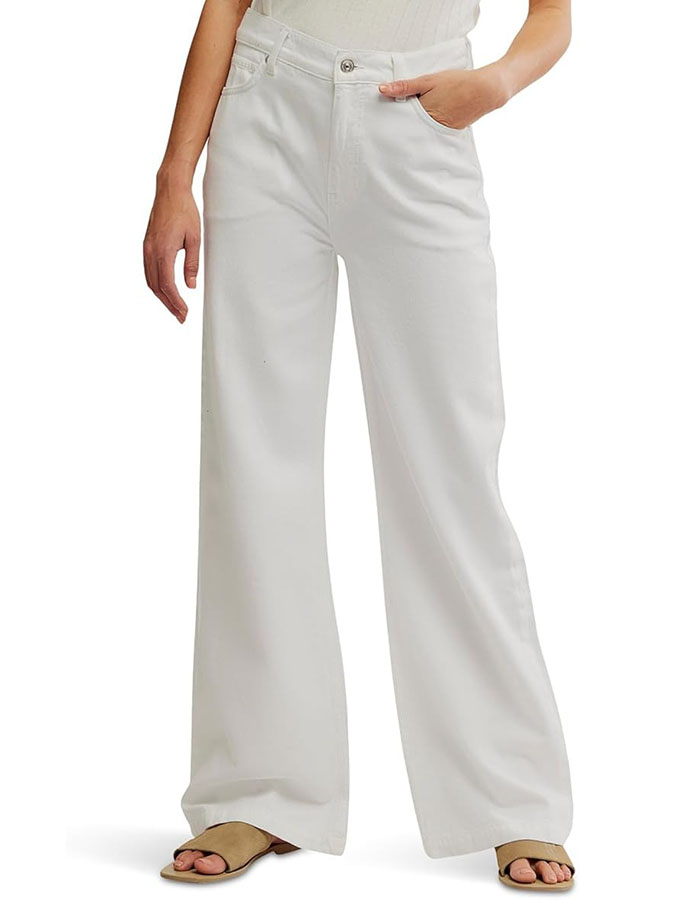 Free People Women&#039;s Stride Jean, Optic White