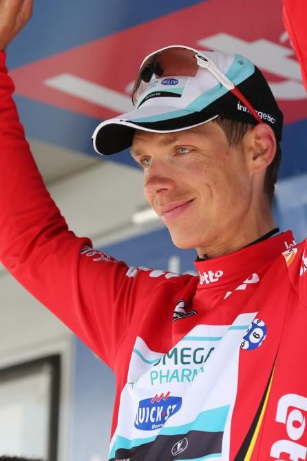 Tour of Belgium leader Tony Martin (Omega Pharma-QuickStep)