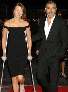 Marie Claire news: George Clooney and Sarah Larson