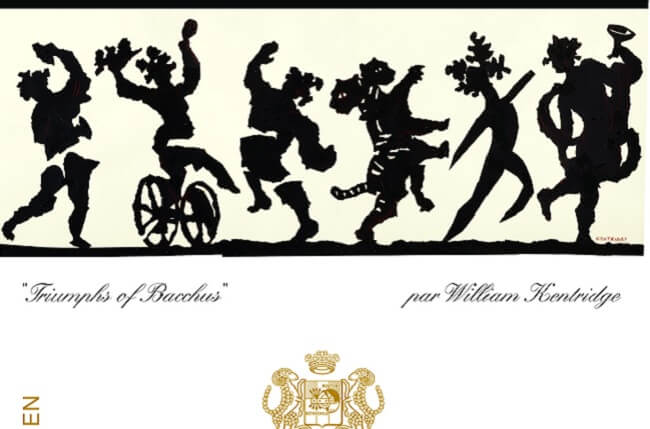 Mouton rothschild 2016 label