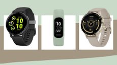 Garmin Vivoactive 5, Vivosmart 5, and Garmin Venu 3 in the Garmin sale