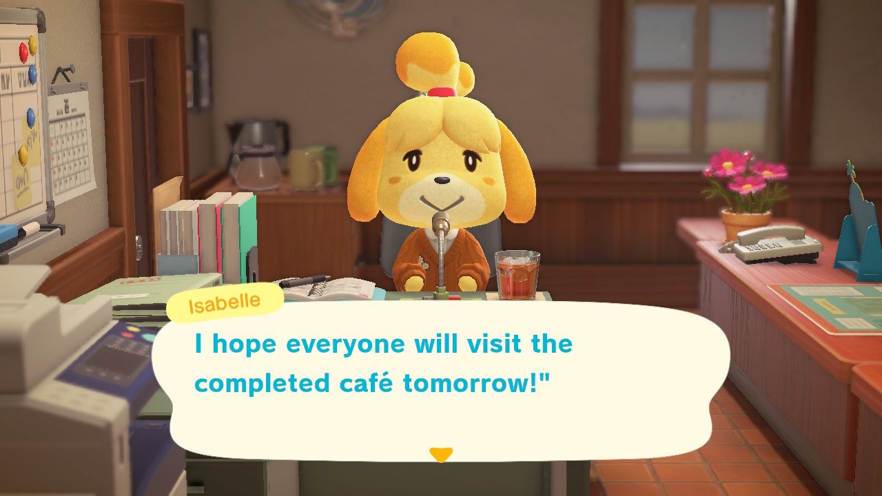 Animal Crossing New Horizons Brewsters Café