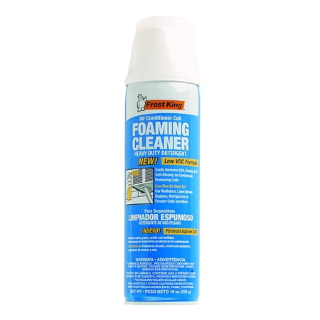 Frost King Acf19 Air Conditioner Coil Foaming Cleaner, 19 Oz