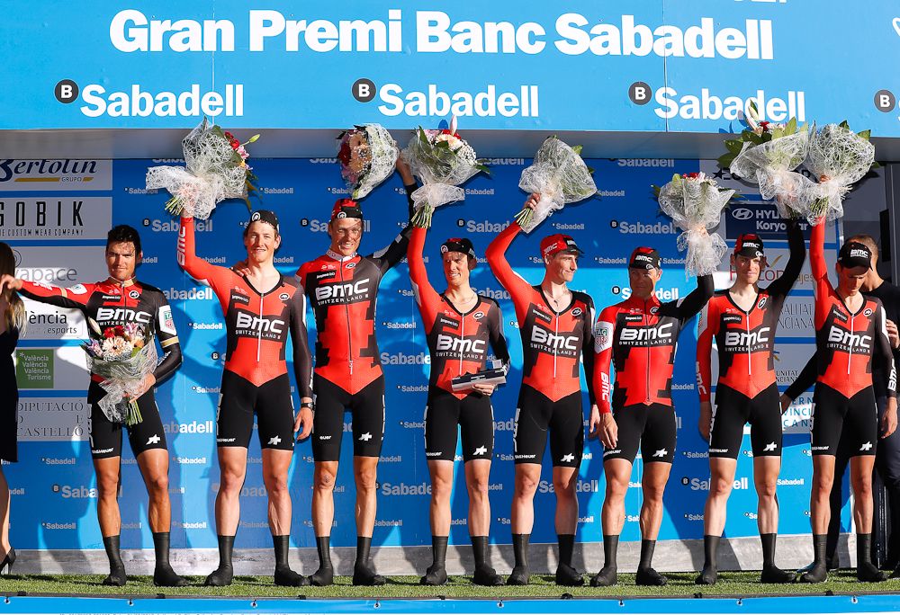 BMC on the first podium of the 2017 Volta a La Valenciana