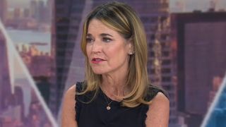 Savannah Guthrie speaks on Today with Jenna and Sheinelle.