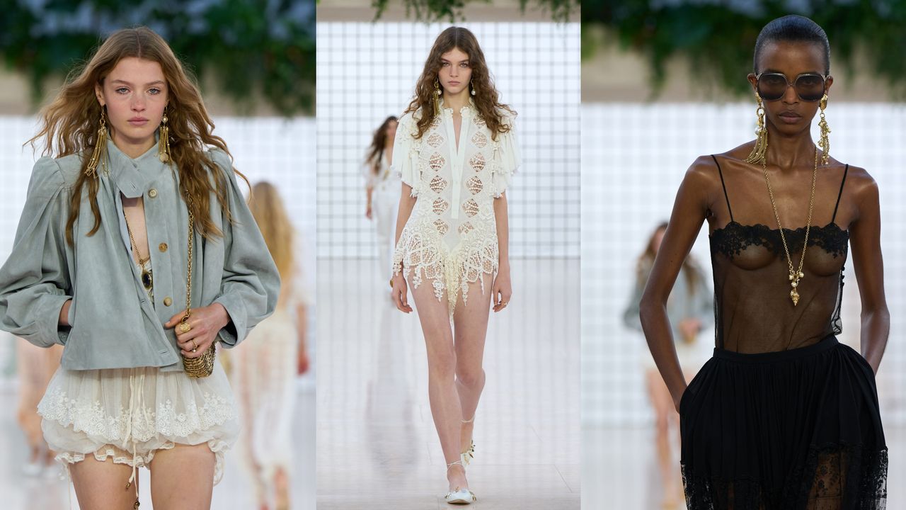 images from the chloé runway show