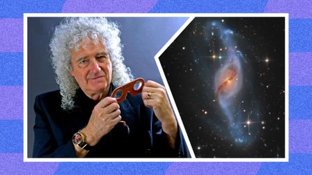 Musician Brian May and his new space photography book