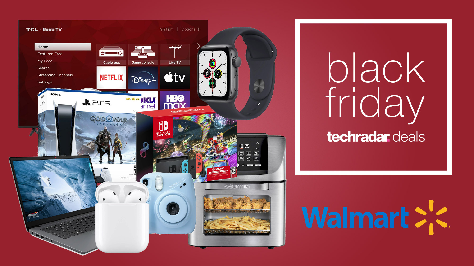 Various products from the third Walmart Black Friday sale