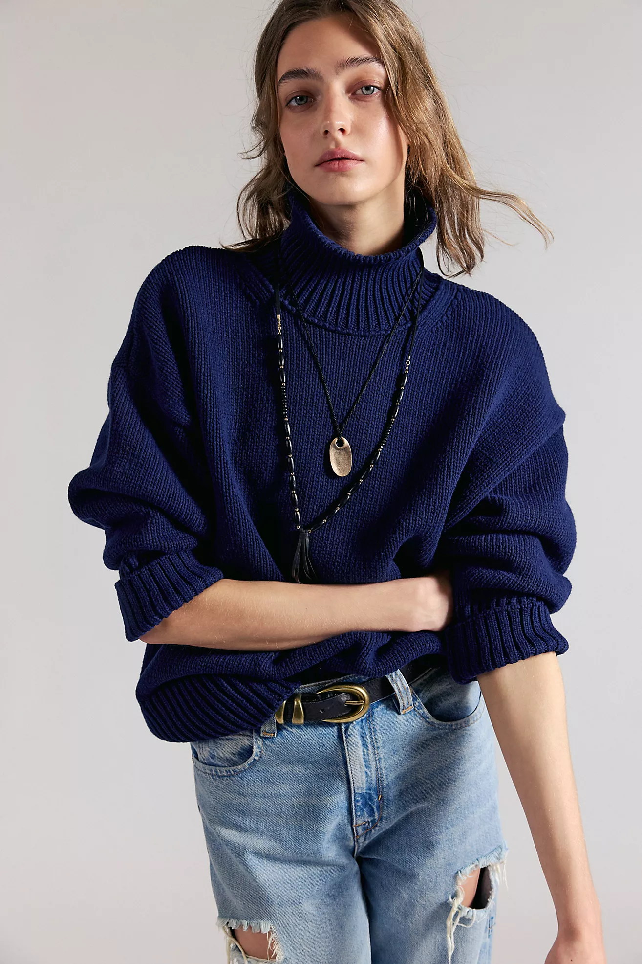 Mercer Knit Turtleneck Pullover