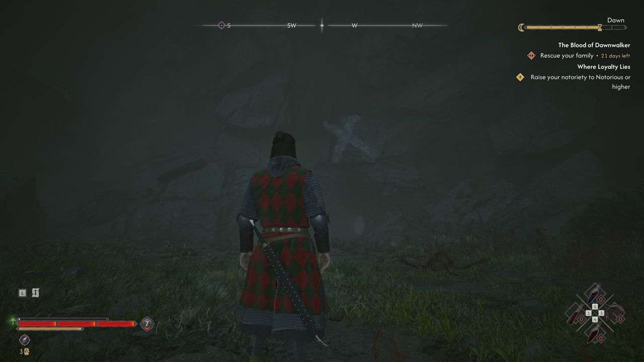 Blood of Dawnwalker Forge It Anew - Cave with X
