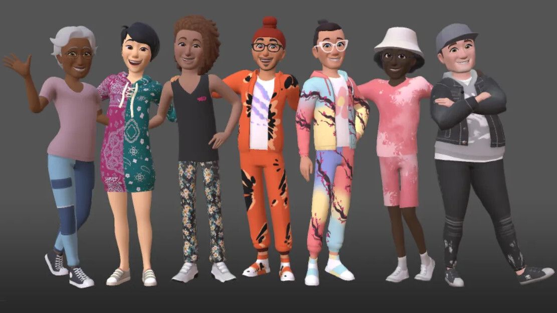 Facebook Connect 2021 Horizon Home avatars