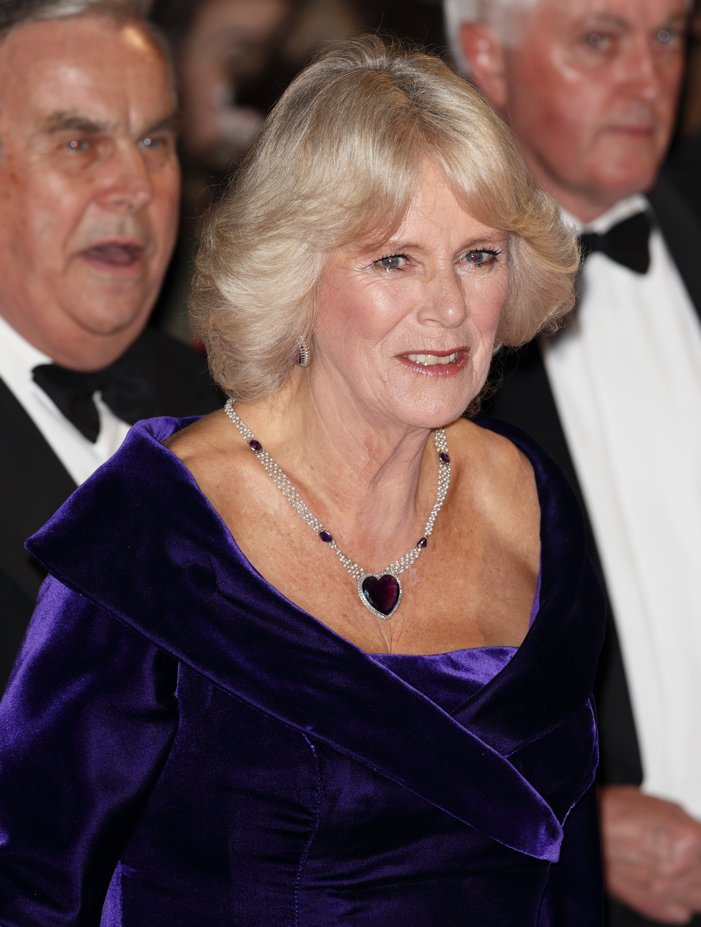 Camilla, Duchess of Cornwall attends the Royal World Premiere of &amp;amp;apos;Skyfall&amp;amp;apos; at Royal Albert Hall on October 23, 2012 in London, England. (Photo by Indigo/Getty Images)