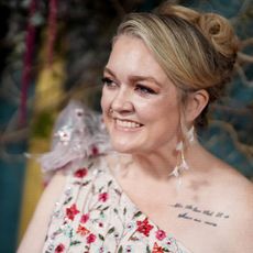 Colleen Hoover at the 'It Ends With Us' premiere