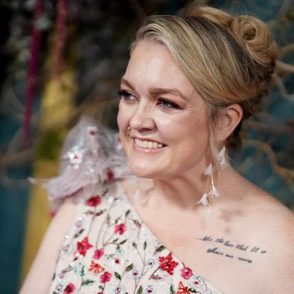 Colleen Hoover at the 'It Ends With Us' premiere