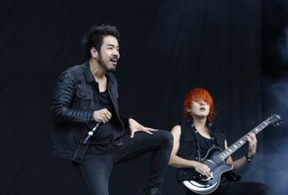 Kenta Koie and Kazuki Takemura, live at Reading Festival 2014