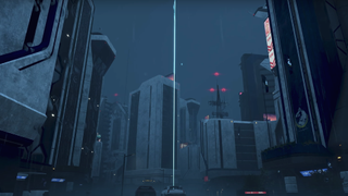 A drop-pod into a rainy city all but confirms Helldivers 2's ODST crossover.