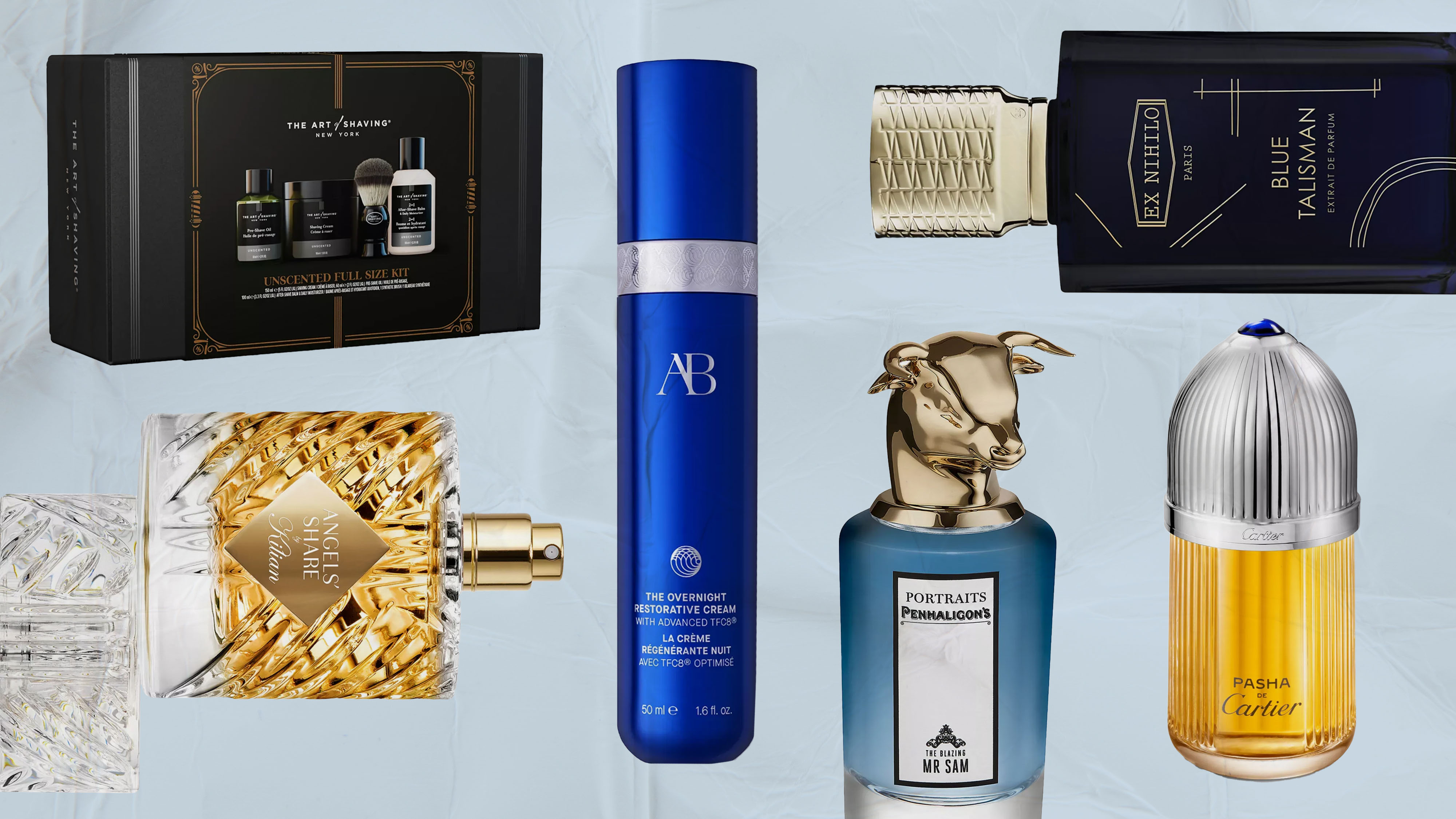 Collage Image of Father's Day Grooming and Fragrance Gifts From Bloomingdale's