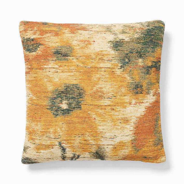 Floral Ikat Pillow Cover