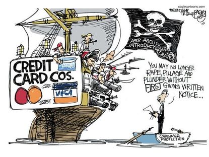 Ahoy! Credit plunder