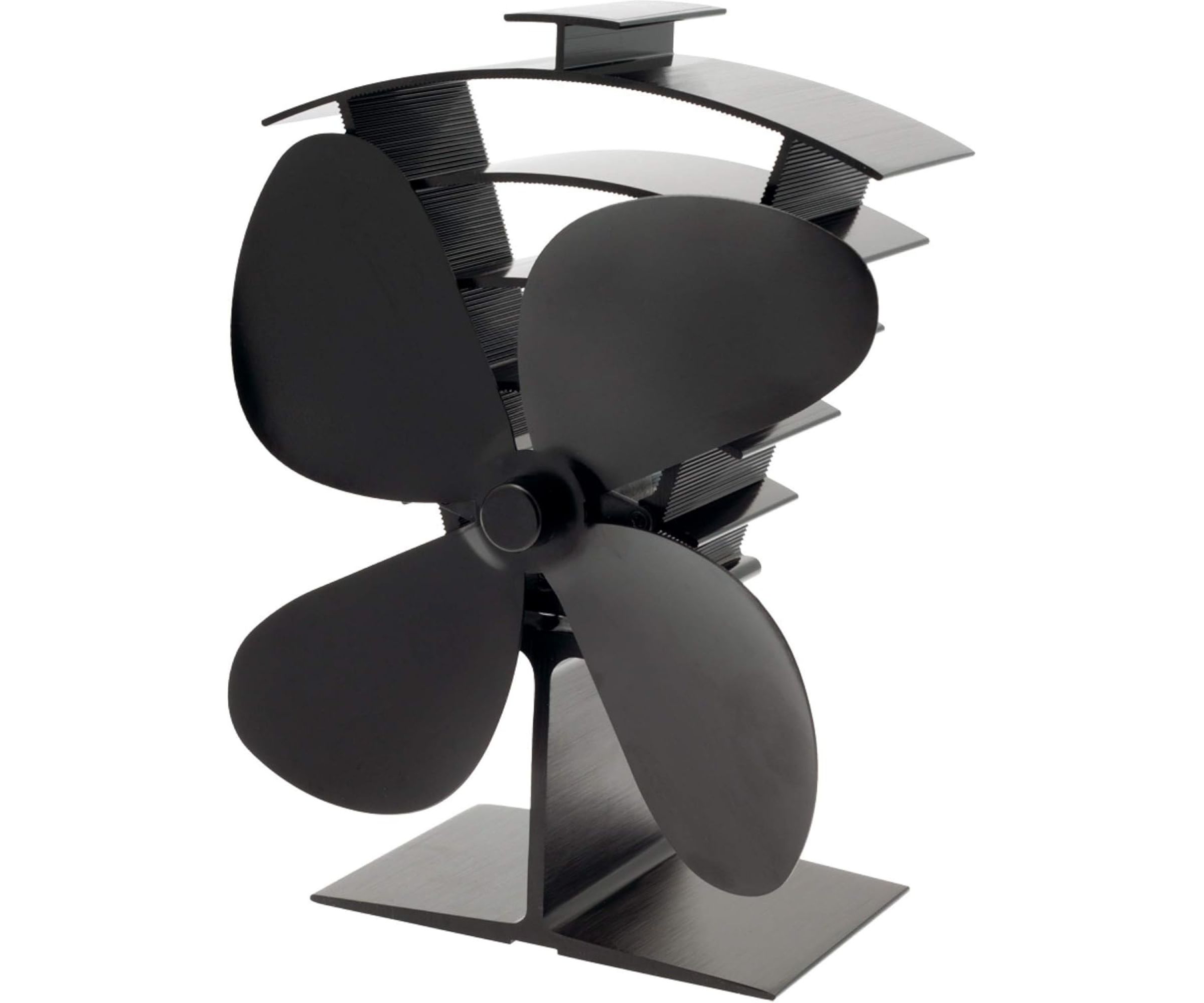 Valiant log burner stove fan cut out image on white background