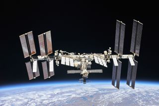 The International Space Station, as seen in October 2018.