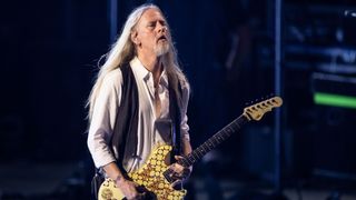 Guitarist Jerry Cantrell of Alice in Chains performs at Shoreline Amphitheatre on September 04, 2019 in Mountain View, California.