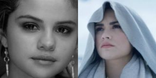Selena Gomez ""The Heart Wants What It Wants" Music Video/ Demi Lovato "Stone Cold" Music Video