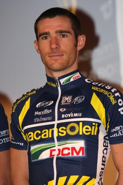 Romain Feillu, one of the team's top sprinters