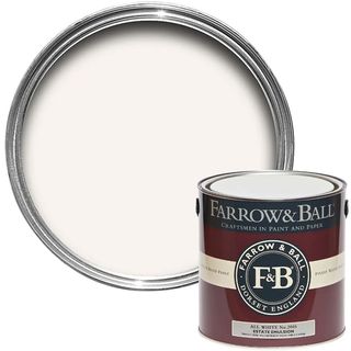 Best living room paint colors All White Farrow & Ball paint 