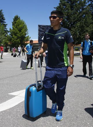 Nairo Quintana (Movistar) is ready to roll in San Luis.
