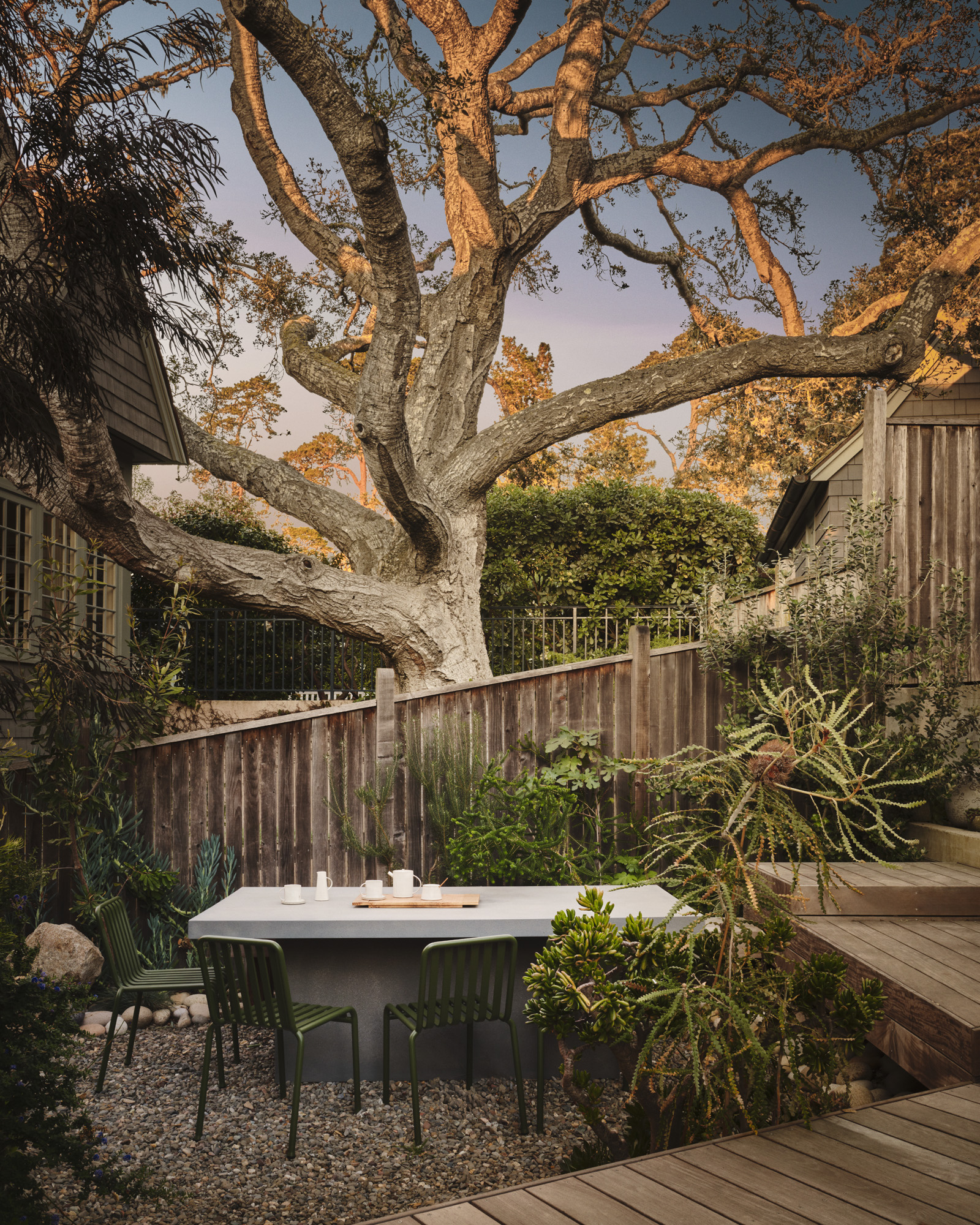 renovated timber structure Mickey Muennig house
