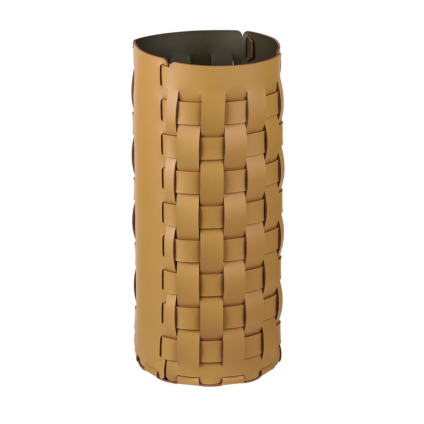 Bottega Mustard/olive Umbrella Stand by Ekaterina Borovkova