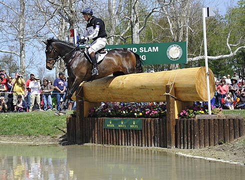 William Fox-Pitt riding Bay My Hero at Rolex Kentucky