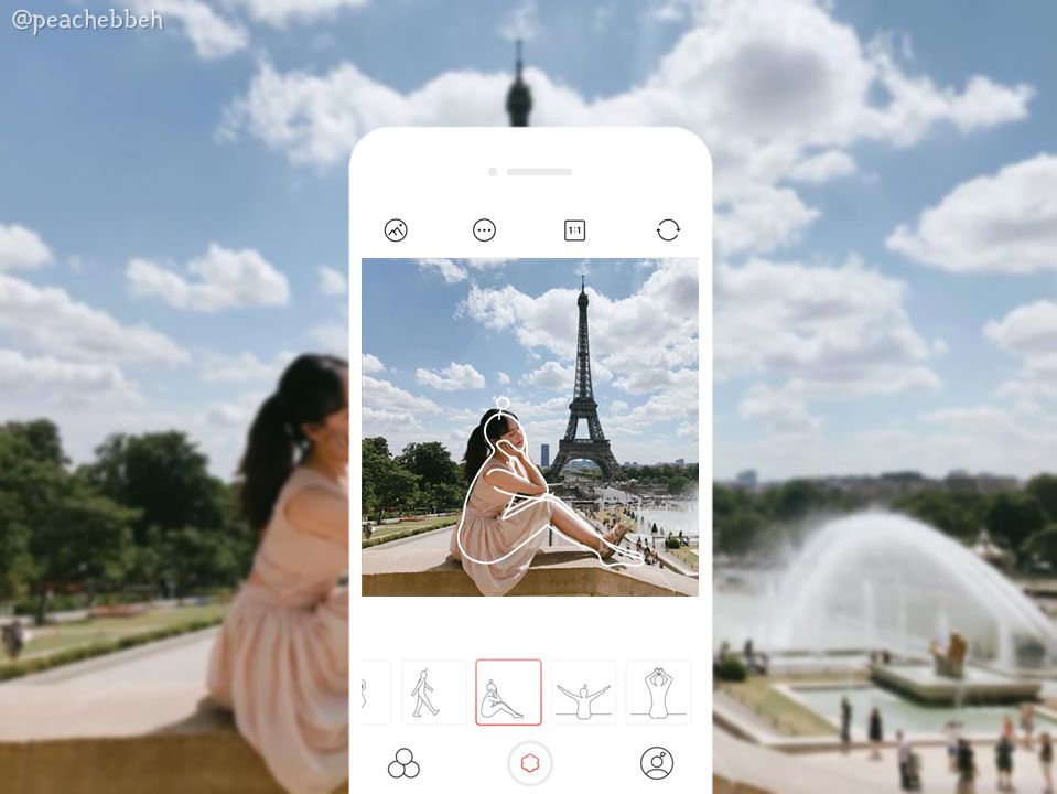 Phone app helps non-photographers compose perfect shots