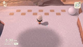 Animal Crossing Acnh Make Perfect Snowboy Pathing Technique Keep Count