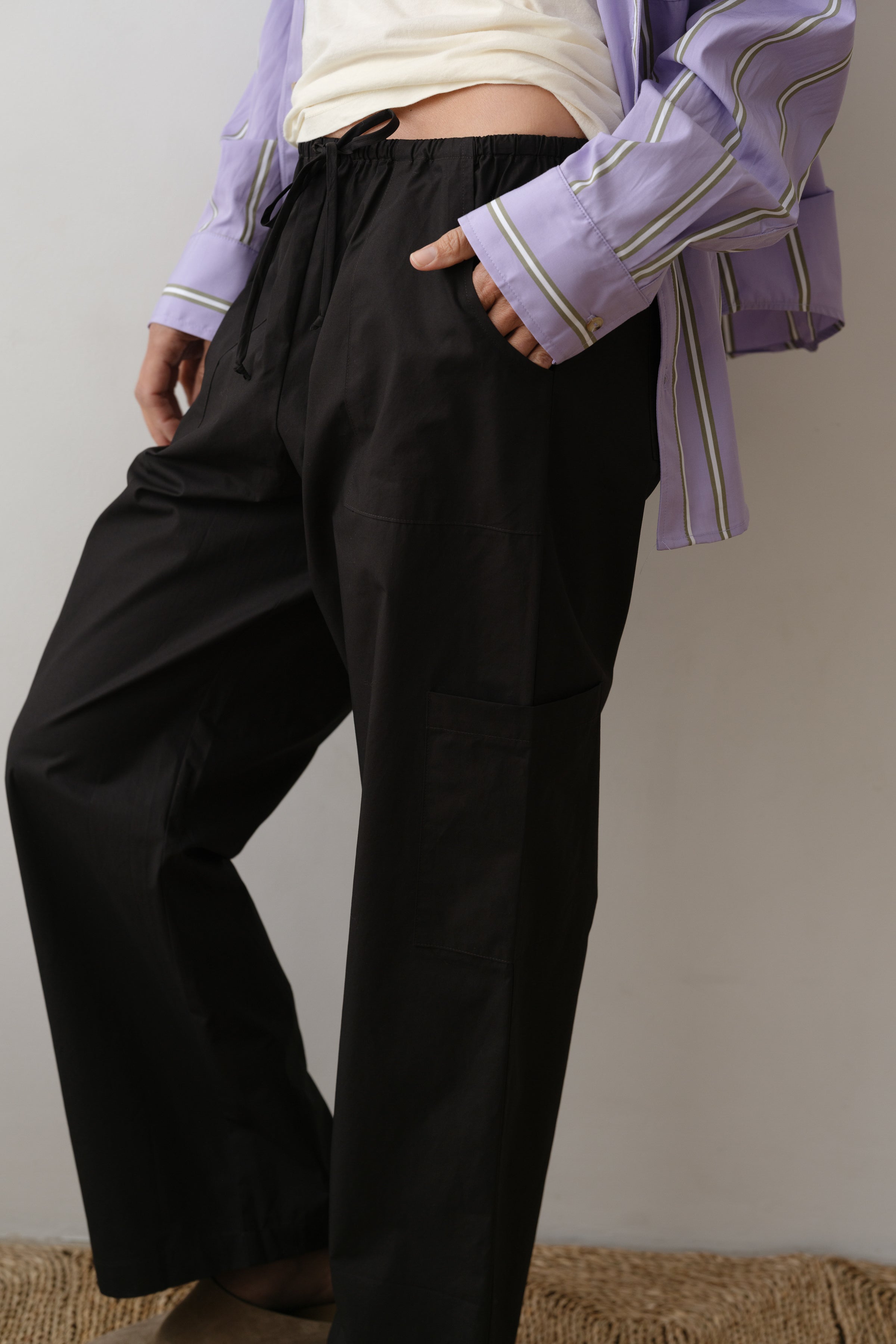 The Pop Drawstring Cargo Pant