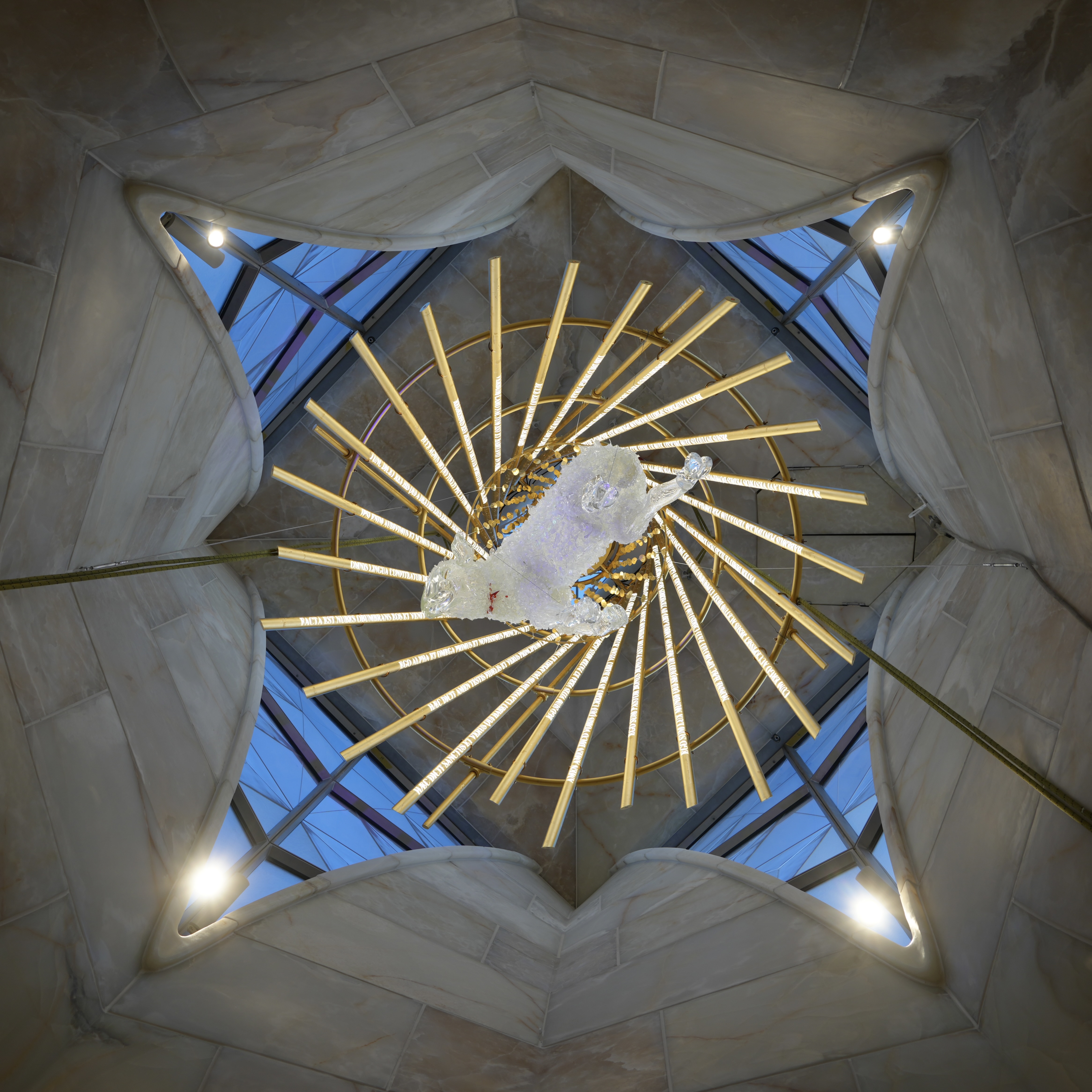 Sagrada Familia lighting installation by Studio Waldemeyer