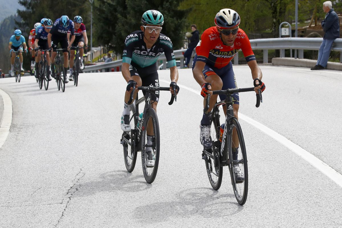 Nibali and Majka on the move