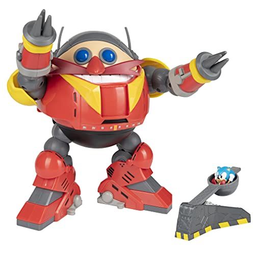 Giant Eggman Robot Battle Set With Catapult
