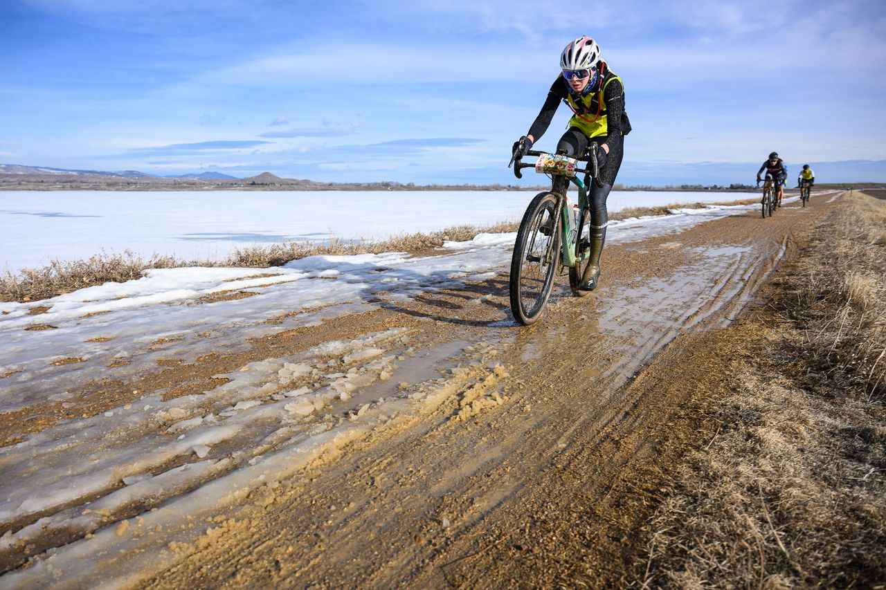 Warmer temperatures caused snow and ice to melt