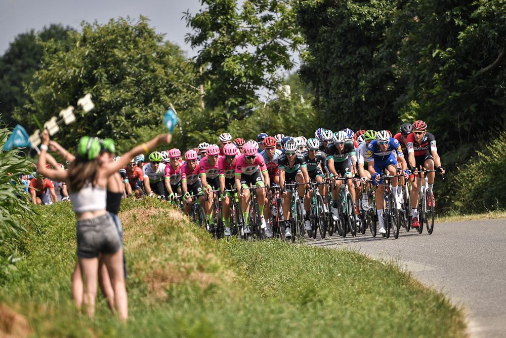 Scenery along the route of stage 4 at the Tour de France