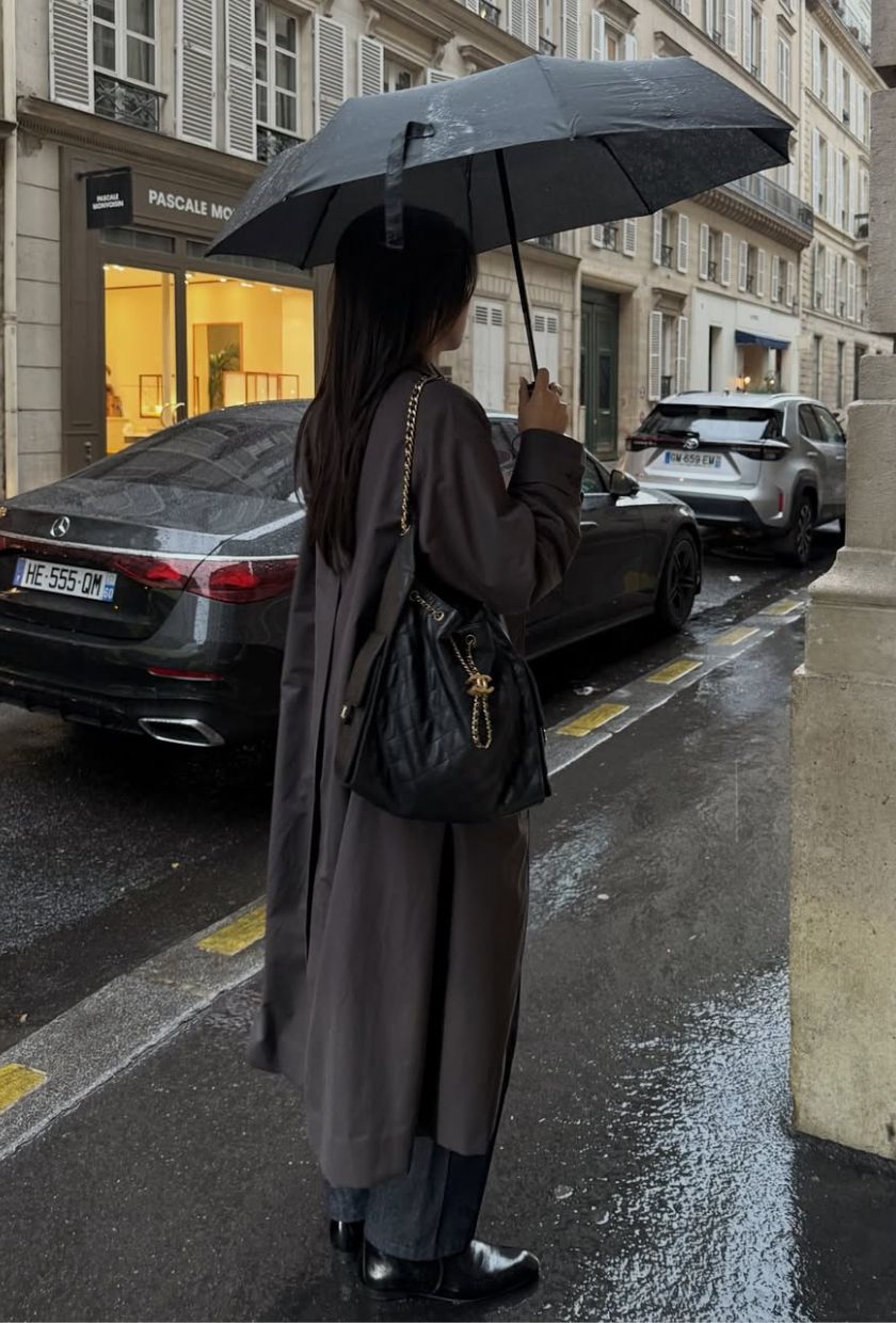 @michellelin.lin - elegant rainy day outfits 2025