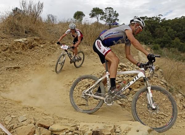 Under 19 racers Jacob Langham and Nelson Tilley