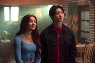 anna cathcart and Sang Heon Lee in xo kitty season 2