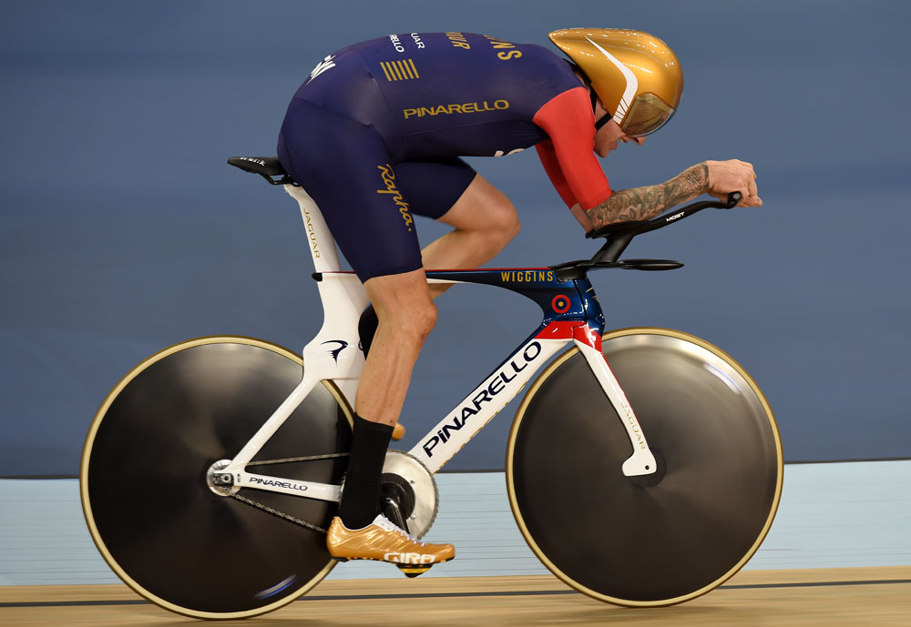 As Sir Bradley Wiggins attempts to smash the hour record - our man