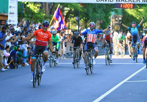 Images from the 2022 Harlem Skyscraper Cycling Classic